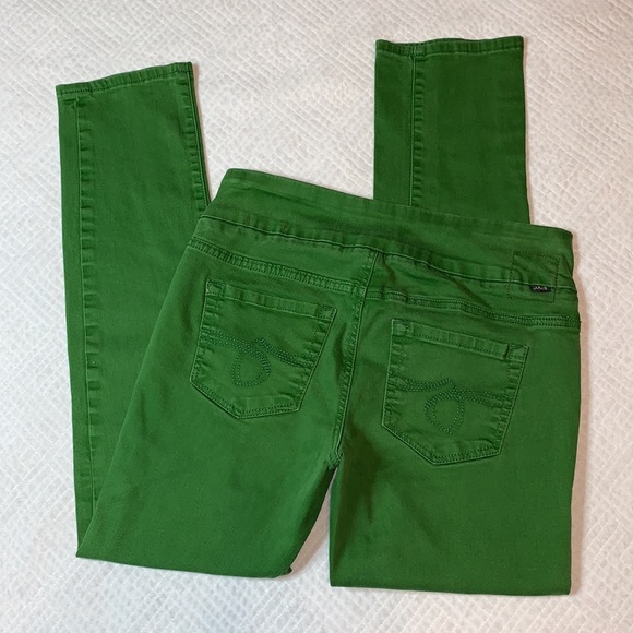 Jag Jeans Jeans Jag Jeans High Rise Slim Leg Kelly Green Womens Poshmark